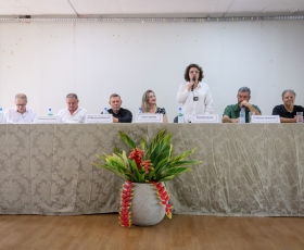 Posse da nova diretoria do SINTFUB. 02/01/2026 Foto: Beto Monteiro/Ascom GRE UnB